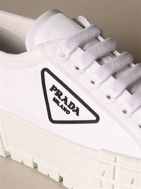 prada shoes white|prada shoes for women flats.